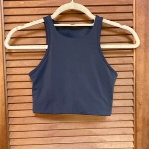 Gray Women's Activewear Crop Top